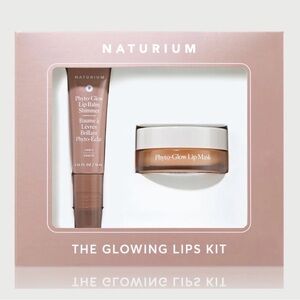 Naturium lip balm & lip mask set